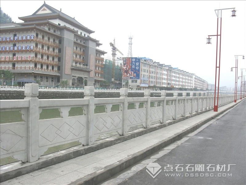 漢白玉欄桿 河道欄桿 河道圍欄