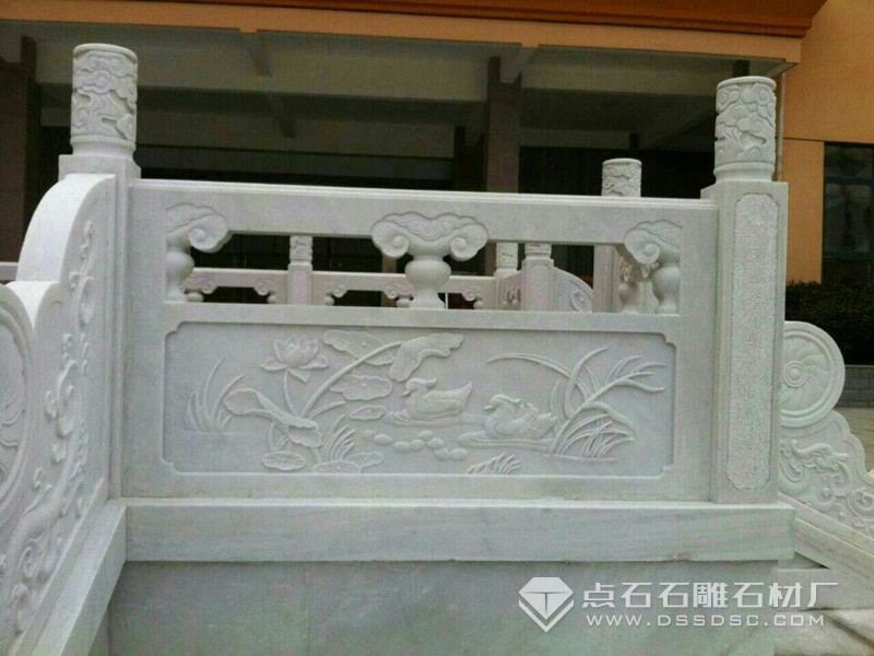 漢白玉欄桿 玉石欄桿