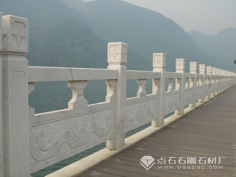 漢白玉欄桿 草白玉圍欄
