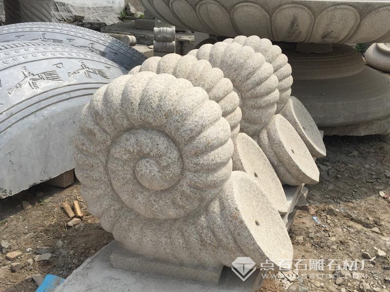 石雕噴水蝸牛