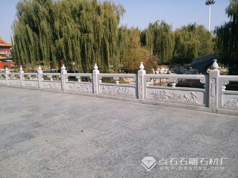 芝麻白石欄桿 芝麻白護(hù)欄